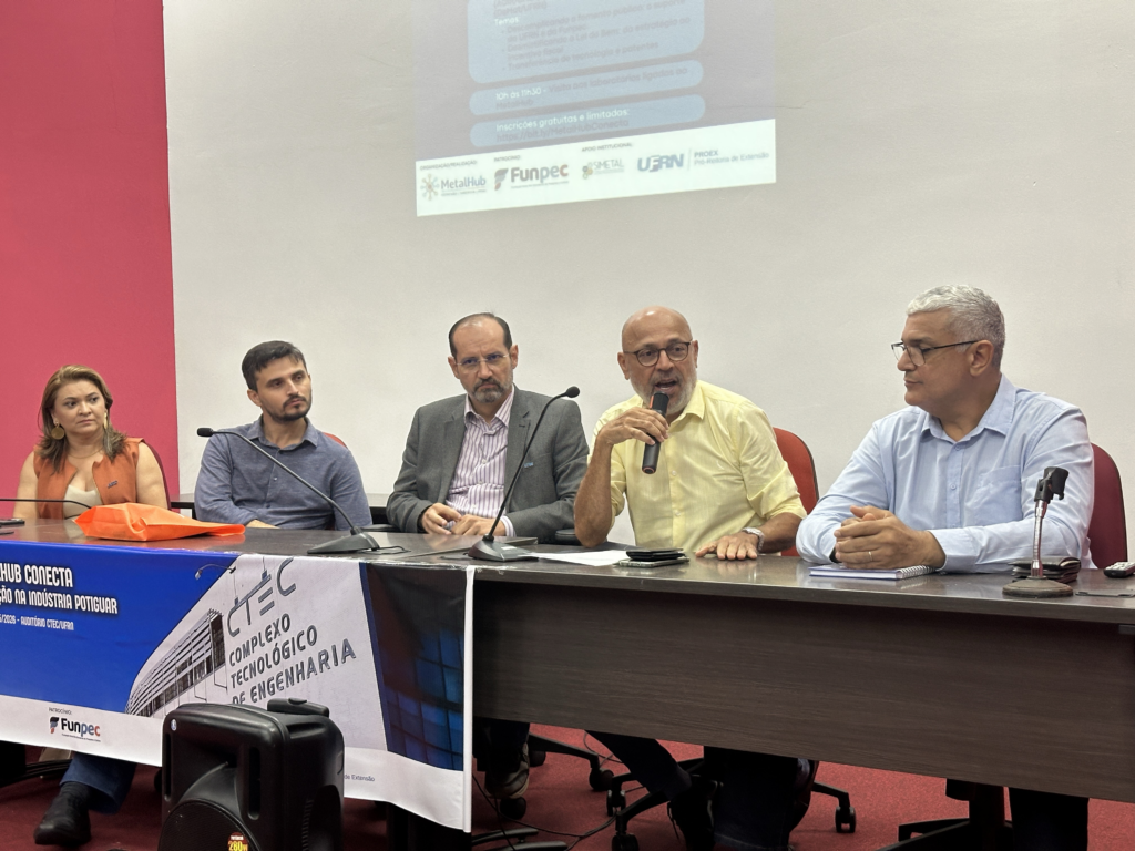 UFRN e Funpec realizam primeira edição do MetalHub Conecta