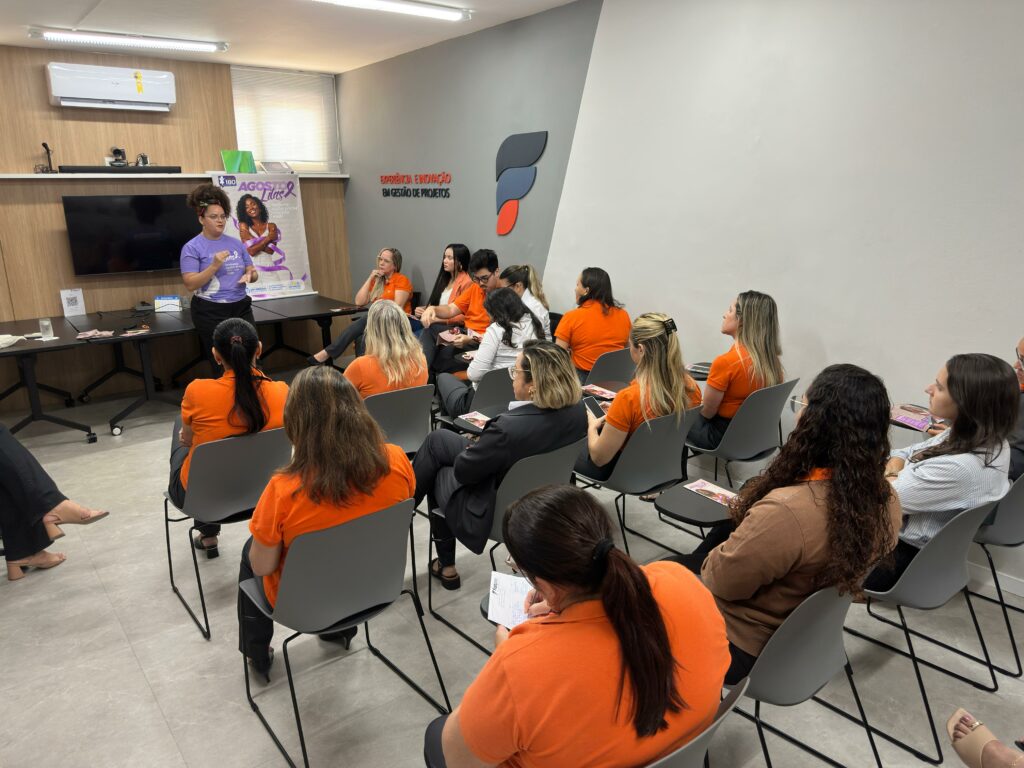 Funpec promove palestra sobre Agosto Lilás para colaboradores